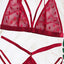 2023 New Lingerie Fancy Porn Bra Set Woman 2 Pieces Transparent Women's Lace Panties Erotic Beautiful Bra And Thong Set