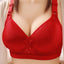 Plus Size Ladies Bra Thin No Steel Ring Comfortable Breathable Bra Adjustable Underwear Push Up Women Lingerie Bra BC Cup