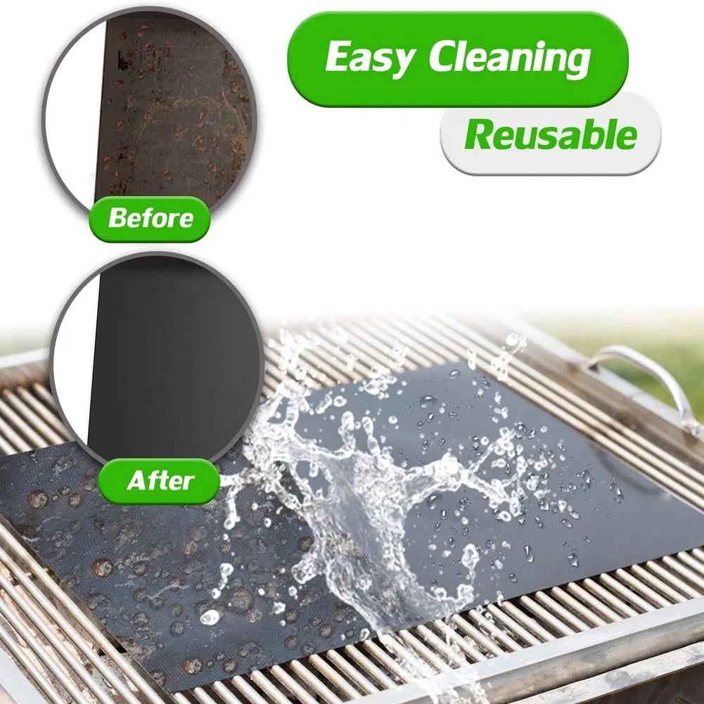 Heat Resistant Non-stick BBQ Grill Mat