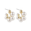 Elegant Celebrity Metal Korean Pearl Earrings For Woman Fashion Jewelry 2021 New Luxury Wedding Party Girl's Unusual Earrings