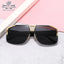 D&T 2021 New Shield Gradients Sunglasses Men Women Fashion Trend Luxury Color Lens PC Frame Quality Brand Designer Sun Glasses