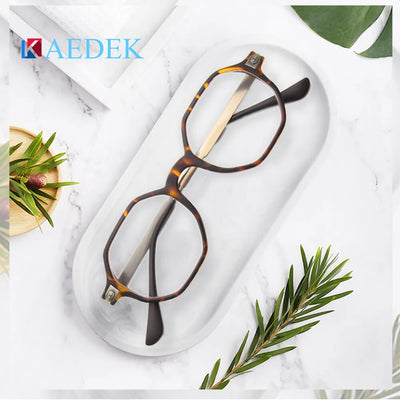 KAEDEK Reading Glasses Men Women Presbyopic Unisex Eyeglasses Fashion Wood Grain Glasses With Diopter Oculos +1 1.5 2 2.5 3 +3.5