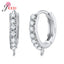 Korean Style Various Models Crystal Earring Findings Genuine 925 Sterling Silver Earring Findings Jewelry Accessories For DIY