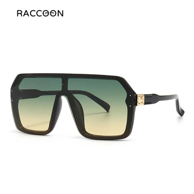 2023 New Men Fashion Sunglasses Oversized Square Vintage Brand Design Sun Glasses Trendy Driving Outdoor Eyeware Uv400 Wholesale