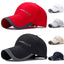 Fashion Mens Summer Caps Outdoor Baseball Hat Running Visor Cap Breathable Quick Dry Mesh Sunscreen Baseballs Cap