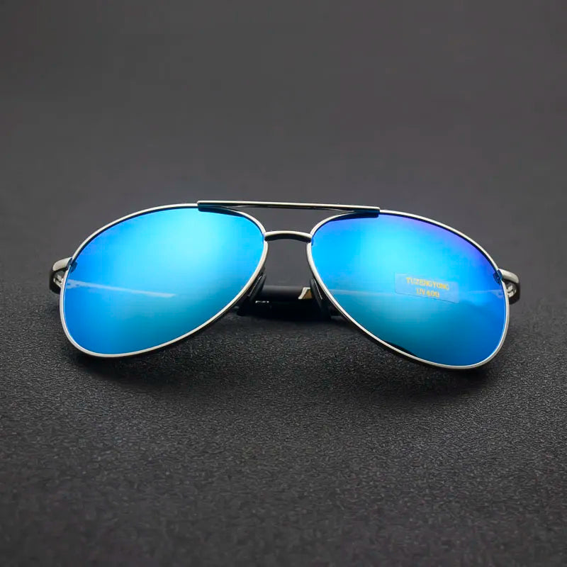 Alloy Men's Sunglasses Polarized UV400 Lens Sun Glasses  For Men  Pilot Eyewear Oculos de sol High Quality, TUZENGYONG 2023