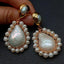 Y·YING natural White Teardrop Freshwater Pearl dangle Earrings  handmade for women Jewelry Gifts