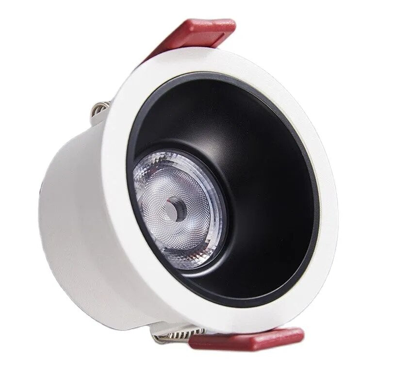 2023  IP65  cob waterproof spotlight recessed 75 bathroom bathroom wet area kitchen without main light design