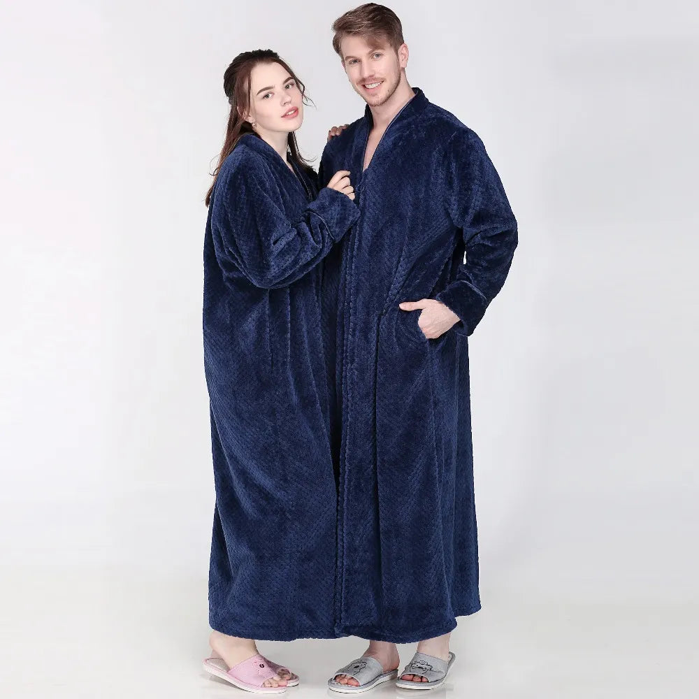 Extra Long Thick Warm Bath Robe