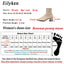 EilyKen 2023 Autumn Winter Knitted Stretch Fabric Socks Women Low Heel Short Boots Gray Pointed Toe Female Ankle Booties