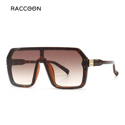 2023 New Men Fashion Sunglasses Oversized Square Vintage Brand Design Sun Glasses Trendy Driving Outdoor Eyeware Uv400 Wholesale