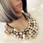 KAYMEN New Bohemian choker Necklace For Women Girls, Handmade Crystals Weaving Statement Necklace Wedding Party Jewelry NK-01656