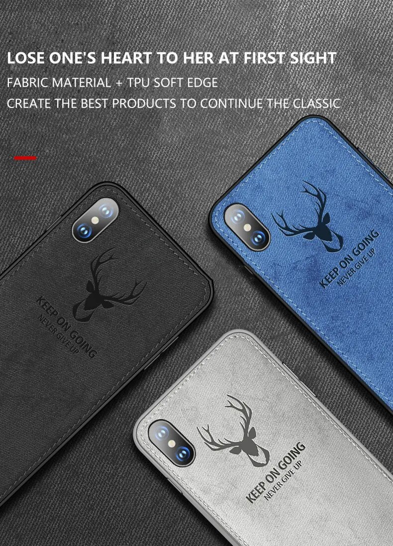 For Xiaomi Redmi Note 10 Pro Case Cloth Texture Deer 3D Soft Magnetic Car Redmi Note 10 Pro Cover Silicone Fundas Coque Etui