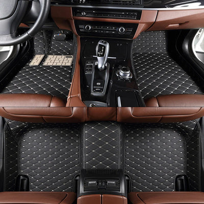 3 row seat Custom Car floor Mat Fit For Toyota Fortuner SW4 2016 2017 2018 2019 2020 2021 2022 2023 auto accessories Foot Carpet