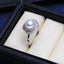 FENASY New Natural Freshwater Pearl Rings For Women Pearl Jewelry Exquisite 925 Sterling Silver Party Ring Fine Jewelry