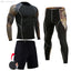 Men's Compression Sportswear Suits Gym Tights Training Clothes Workout Jogging Sports Set Running Rashguard Tracksuit For Men