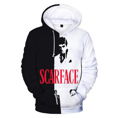 Scarface 3D Printed Hoodies Fashion Movie Sweatshirt Tony Montana Men Women Oversized Hoodie Pullover Harajuku Streetwear Unisex