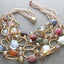 Y·YING 6Strds Agates& multi shape Crystal statement Necklace