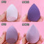 4pcs Makeup Sponge Powder Puff Dry and Wet Combined Beauty Cosmetic Ball Foundation Powder Puff Bevel Cut Make Up Sponge Tools