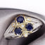 Fashion Refined  and Natural Gemstone Sapphire Promise  Wedding Ring Anniversary