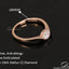 Austrian Cubic Zirconia Engagement/Wedding Finger Rings For Women Rose Gold Color Fashion Brand Jewelry For Women DWR239