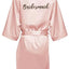 New bride bridesmaid robe