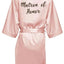 New bride bridesmaid robe