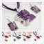 MINHIN Summer Style Enamel Pendant Jewelry Sets Lucite Design Multi Colors Geometry Choker Necklace Earrings Set