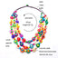 UDDEIN Bohemia Ethnic Necklace & Pendant Multi Layer Beads Wood Jewelry Vintage Statement Long Necklace Women Handmade Collar