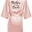 New bride bridesmaid robe