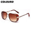 2024 Trending Tony Stark Sunglasses Men UV400 Gothic Square Sun Glasses Steampunk Women Vintage Eyewear