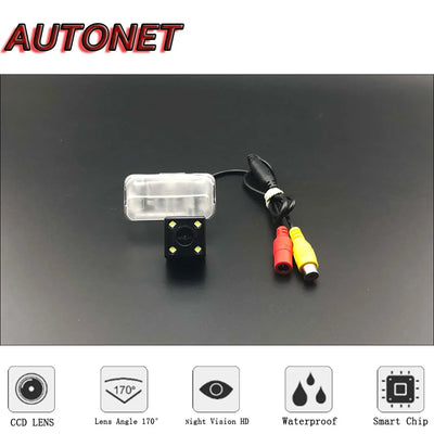 AUTONET HD Night Vision Backup Rear View camera For Toyota Fortuner 2015 2016 2017 2018 2019 CCD/license plate Camera