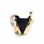 Beaded Floral Evening Clutch Women Fashion Banquet Handbag Elegant Party Prom Shoulder Bag Female Metal Chain Crossbody Purse