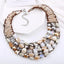 KAYMEN New Bohemian choker Necklace For Women Girls, Handmade Crystals Weaving Statement Necklace Wedding Party Jewelry NK-01656