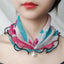 New Fake Pearl Pendant Scarf Great Sweat Absorption Neck Wrap Lady Headscarf Multifunctional  Imitation Pearl Bib Scarves Women