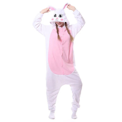 6 Models Rabbits Onesie Cute Kigurumis Pink.