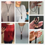 2024 New Arrival Female Pendant Necklace Tassel Long Winter Sweater Chain Necklace Women Necklaces Wholesale Sales