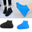 1Pair Waterproof Non-slip Silicone Shoe High Elastic Wear-resistant Unisex Rain Boots for Outdoor Rainy Day Reusable Shoe Cover