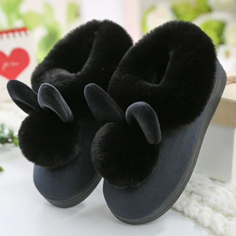 trendy female shoes fuzzy slippers velvet indoor plush slippers solid ladies home slippers adult woman shoes size 36-41 869