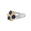 Fashion Refined  and Natural Gemstone Sapphire Promise  Wedding Ring Anniversary