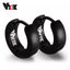 VNOX Cute Hoop Earrings for Men Punk Stainless Steel Huggie Small Earrings 4 Color