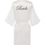 New bride bridesmaid robe