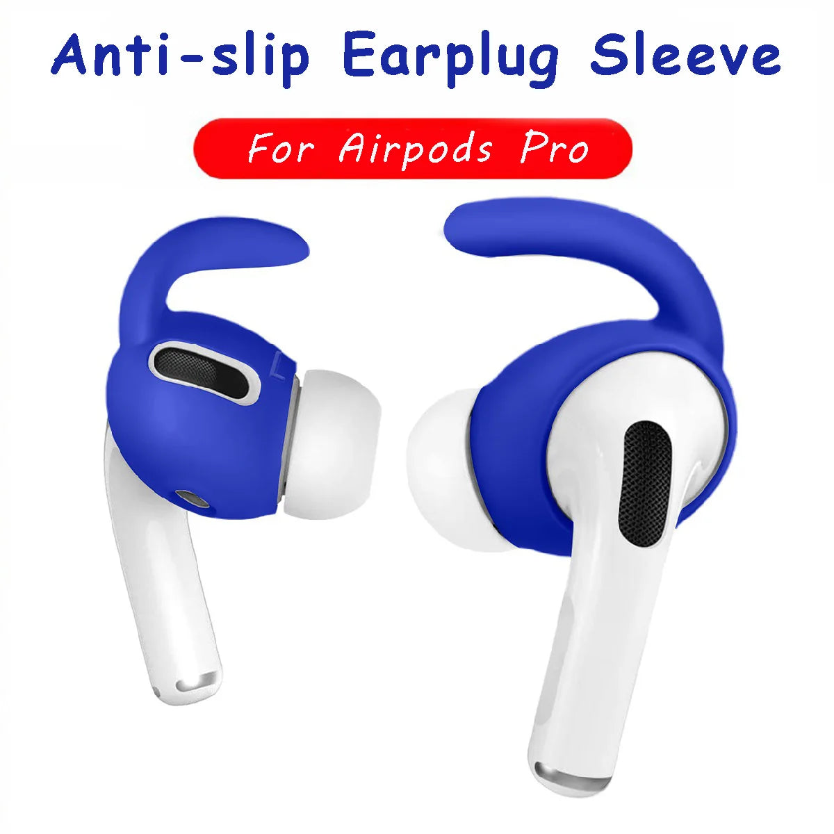 2 Pair Soft Silicone Protective Earhooks For AirPods Anti-slip Ear Hook Earphone Holders Cover Case for AirPods Ear Buds Headset