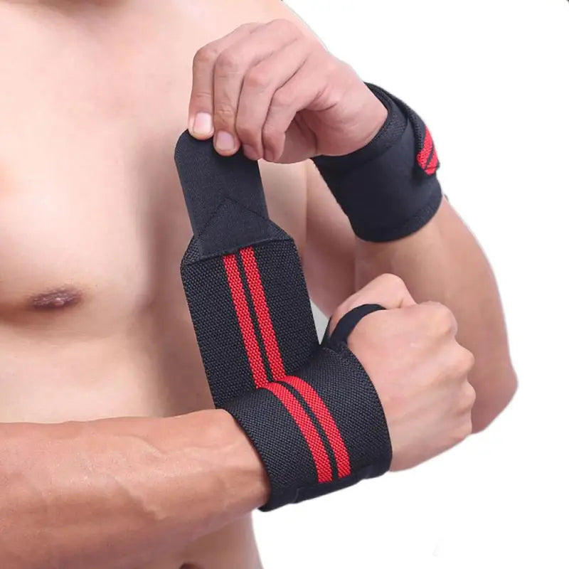 1 Pcs Fitness Wristband Elastic Wrist Wraps Bandage Practical Sport Weightlifting Powerlifting Wrist Brace Support Strap