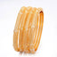 24K Dubai Bangels Gold Color Bracelets For women wife Girls African France wedding Party New pattern jewelry bridal gifts