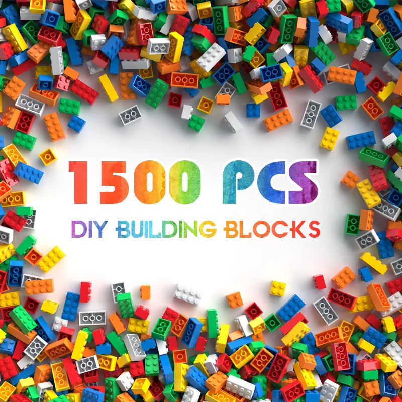 Building Blocks City DIY Creative Bricks Bulk Model   Kids Assemble Toys Compatible All Brand Small Size