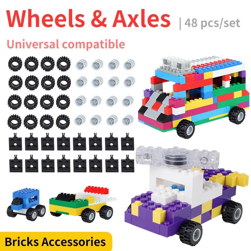 Building Blocks City DIY Creative Bricks Bulk Model   Kids Assemble Toys Compatible All Brand Small Size