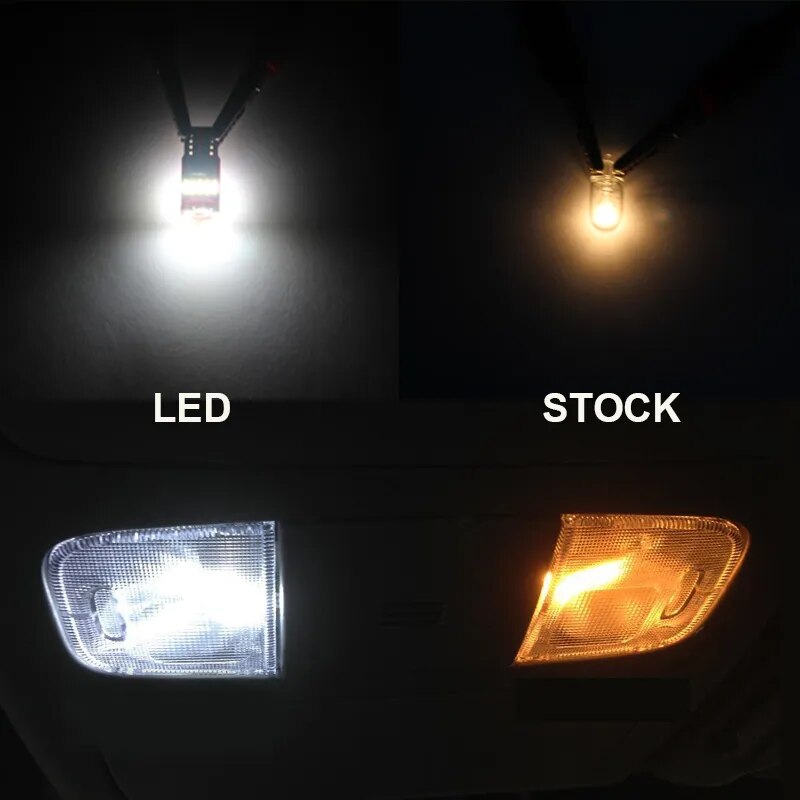 ZUORUI Canbus LED Interior Dome Light Kit For Toyota Land Cruiser 200 100 80 70 Prado 150 120 90 FJ Cruiser 1990-2020 Led Bulbs