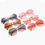 2023 New Rimless Women's Sunglasses Fashion Gradient Lenses Sun glasses Lady Vintage Alloy Legs Classic Designer Shades UV400