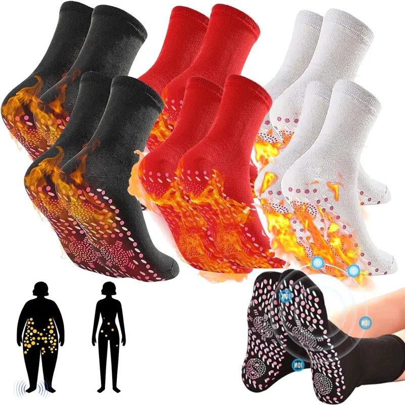 Tourmaline Slimming Health Sock,  Slimming Health Sock, Thermotherapeutic Sock, Self Heating Socks,Men Women Slimming Health